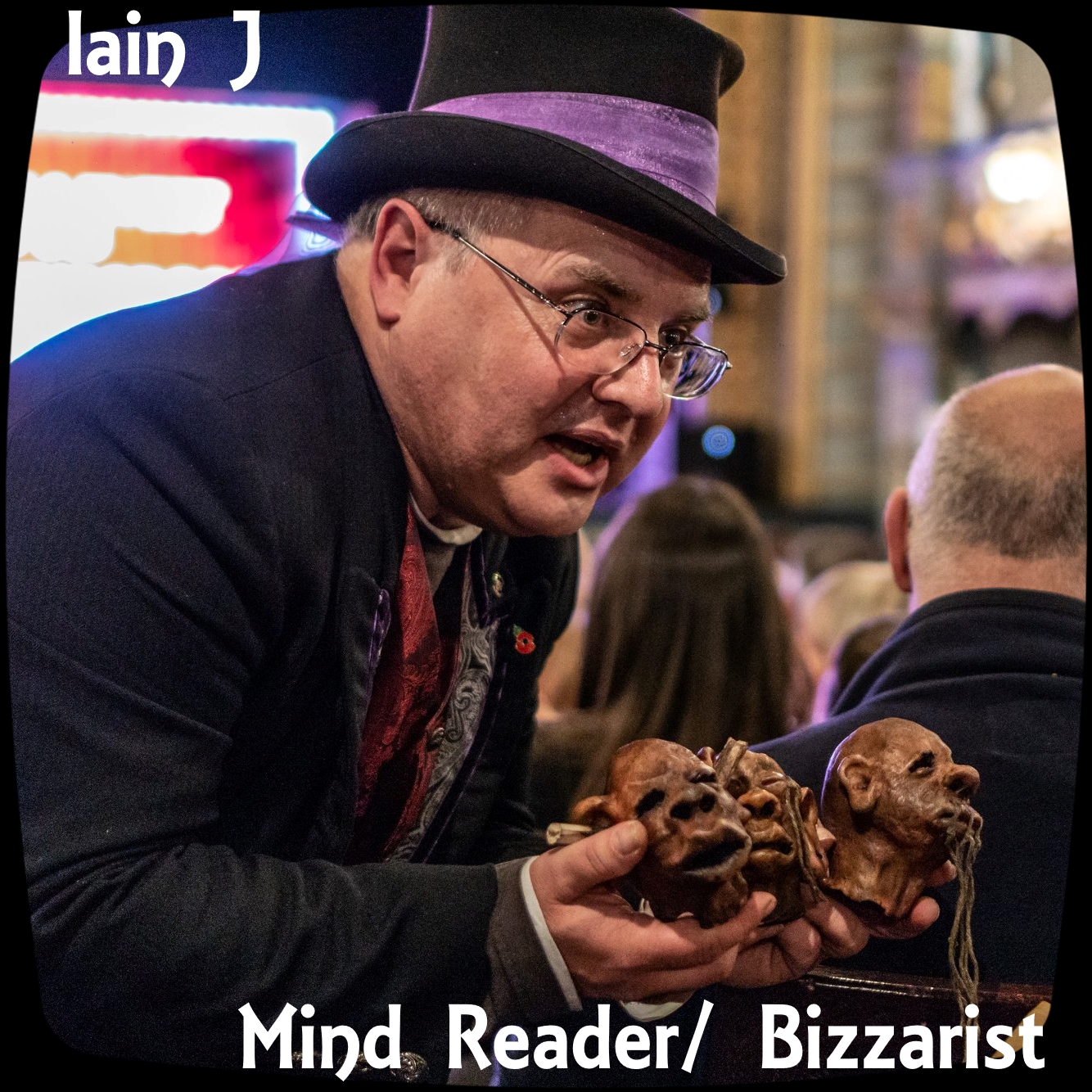 Iain Jenkins Magician Bizarrist Mind Reader Teesside